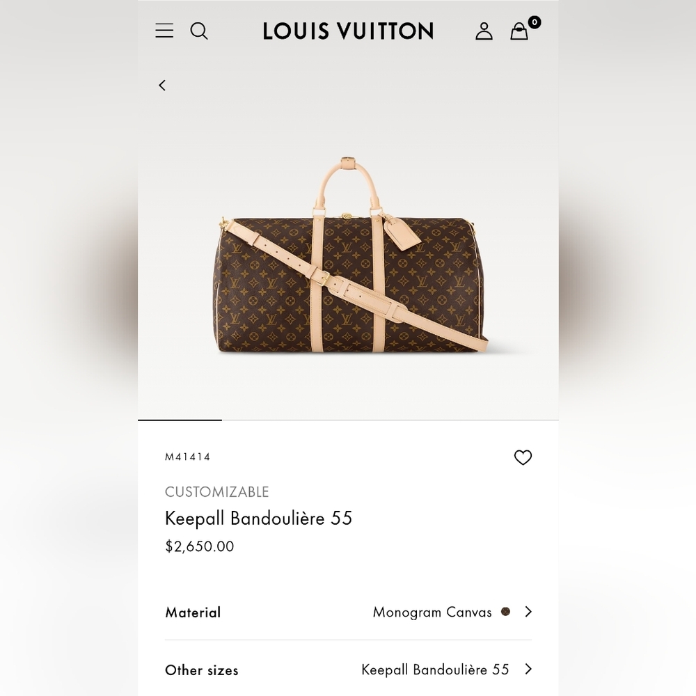 ❌SOLD❌ 🔥LV Bando 55🔥 - Picture 16 of 16